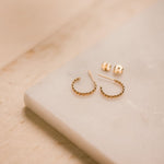 Poppy Hoop Earrings