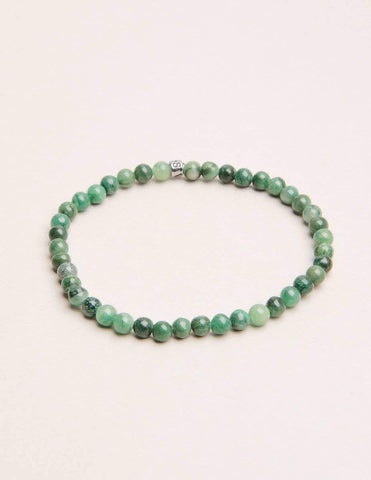 African Jade Mini Energy Gemstone Bracelet