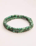 African Jade Mini Energy Gemstone Bracelet