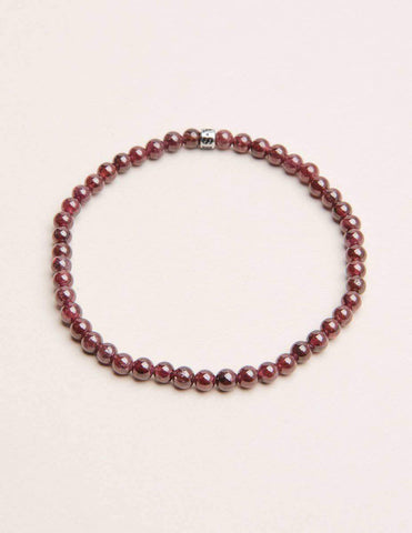 Garnet Mini Energy Gemstone Bracelet