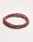 Garnet Mini Energy Gemstone Bracelet