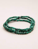 Mini Gemstone Malachite Bracelet