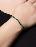 Mini Gemstone Malachite Bracelet