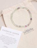 Rainbow Fluorite Mini Energy Gemstone Bracelet