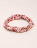 Rhodonite Mini Energy Gemstone Bracelet